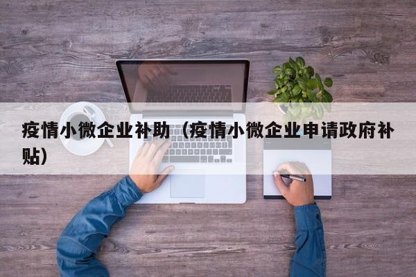 疫情小微企业补助（疫情小微企业申请政府补贴）